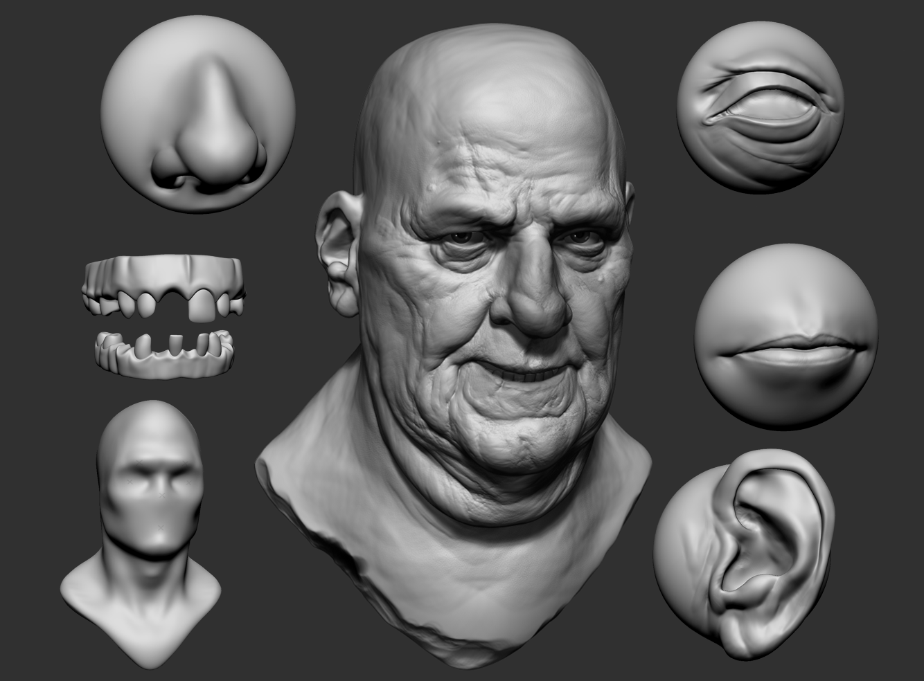 Fliped Normal FlippedNormals Face VDMs